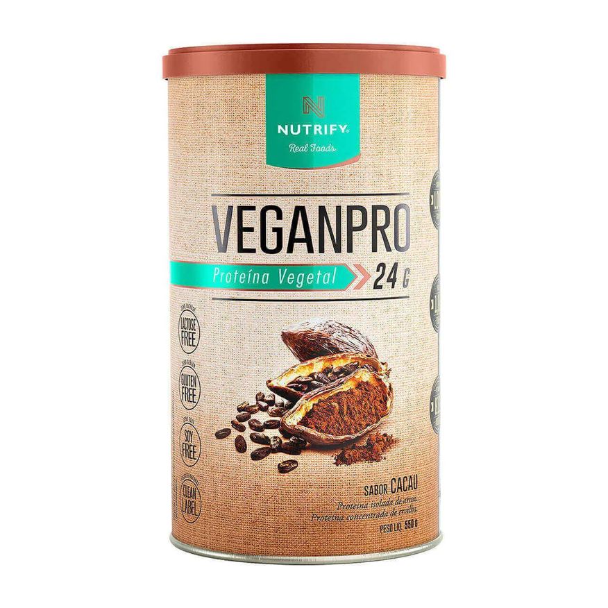 Vegetal Proteína Nutrify Veganpro Cacau 550g