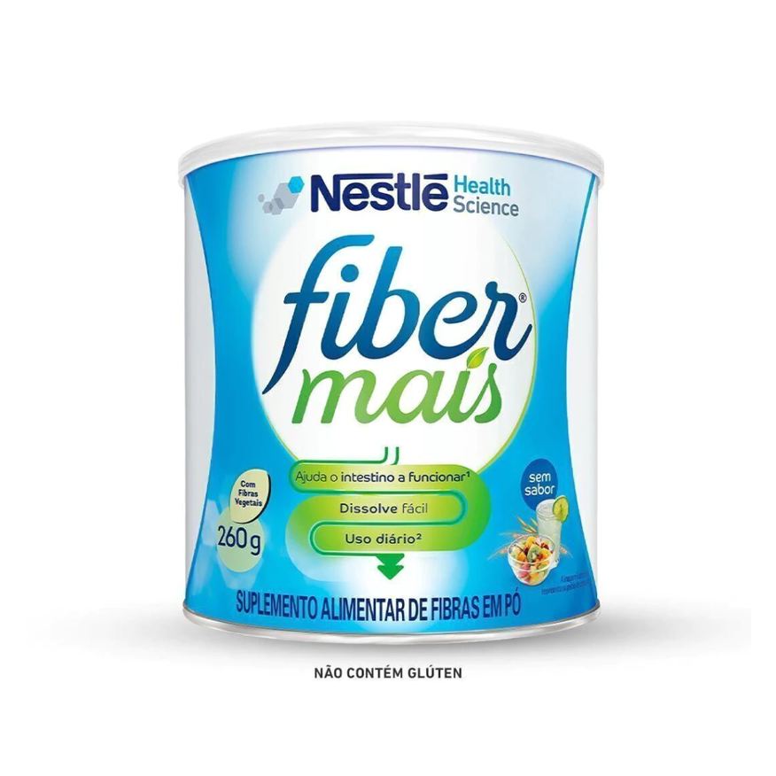 Alimentar Suplemento De Fibras Fibermais Sem Sabor 260g