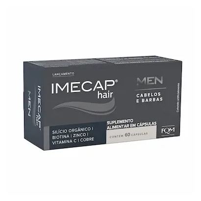 Alimentar Suplemento Imecap Hair Men 60 cápsulas