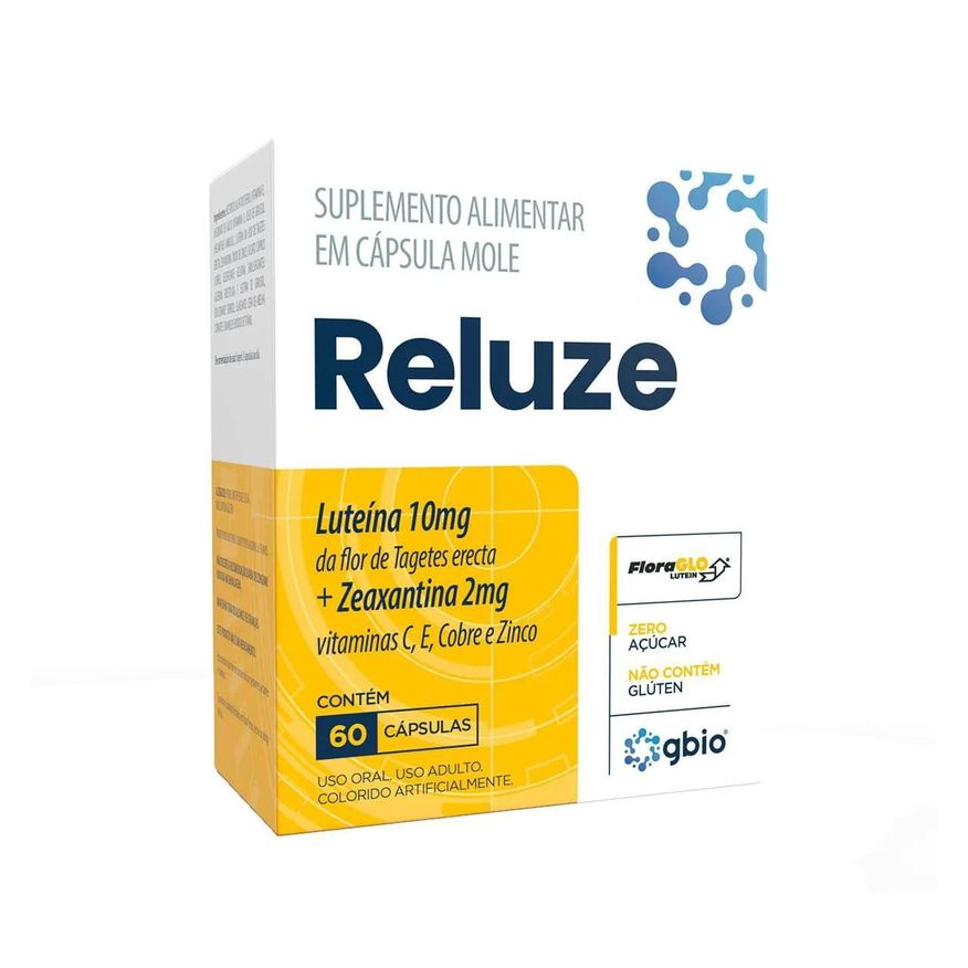 alimentar Suplemento Reluze 60 cápsulas moles