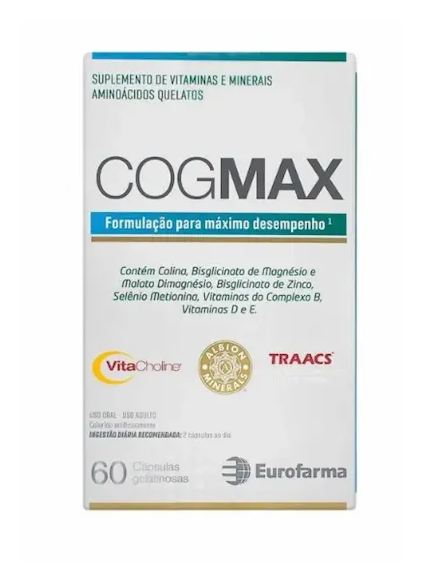 Vitaminico Suplemento Cogmax 60 Capsulas