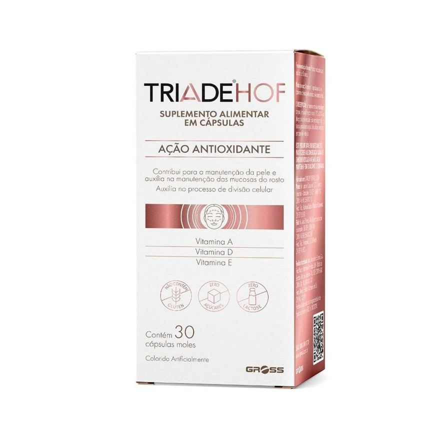 Vitamínico Suplemento Triade HOF 30 cápsulas
