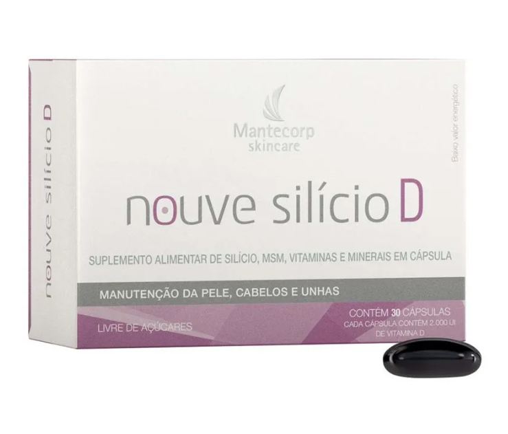 Silício Nouve D Mantecorp 30 Cápsulas