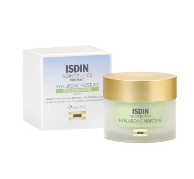 Isdin Creme Hyaluronic Moisture Isdinceutics Oily 50g