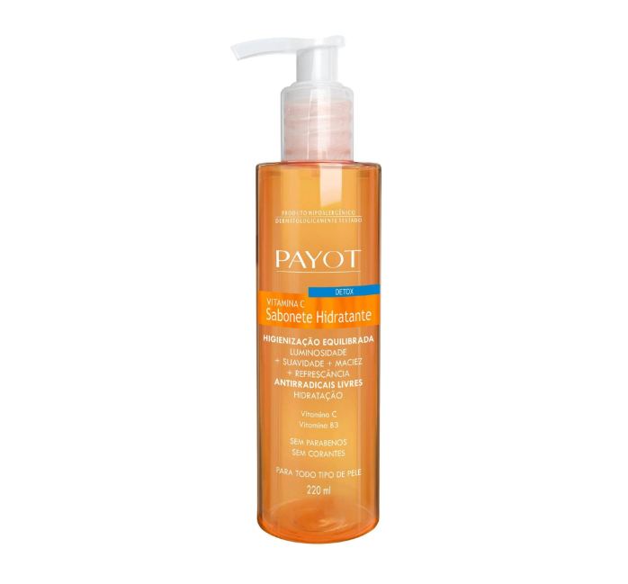 Payot Sabonete Liquido Detox Vitamina C 220ml