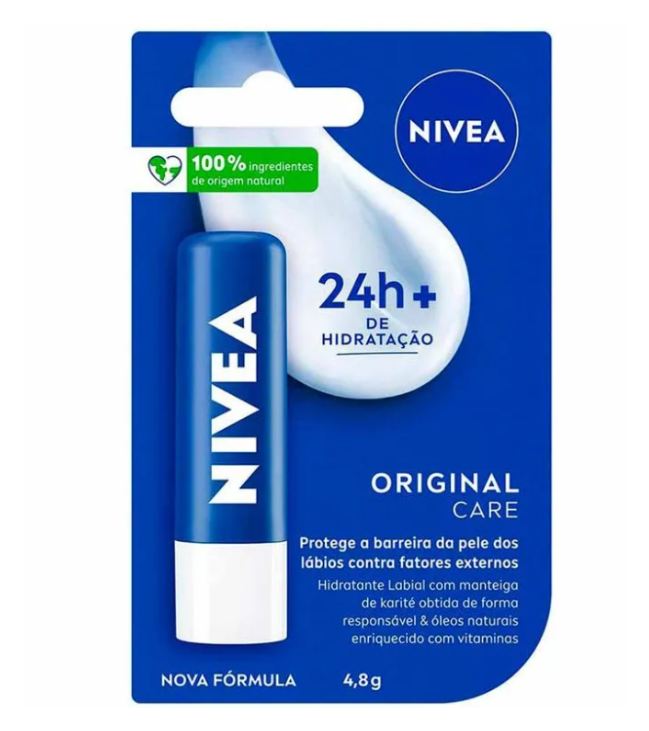 Nivea Hidratante Labial Original Care 48g