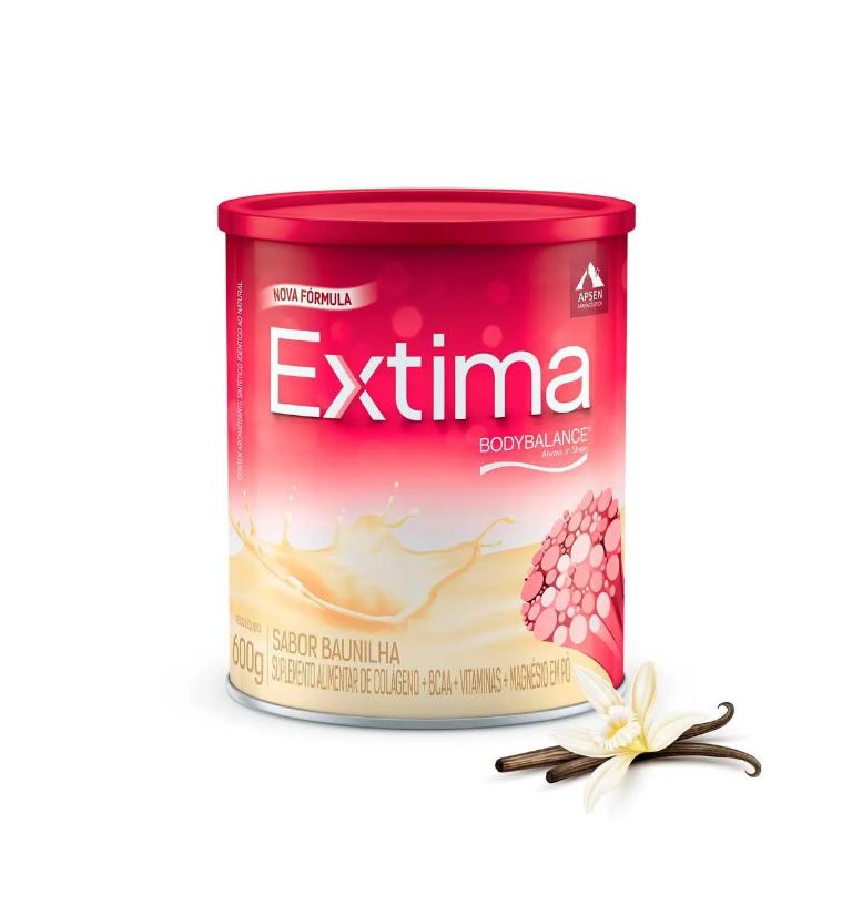 Alimentar Suplemento Extima sabor Baunilha 600g