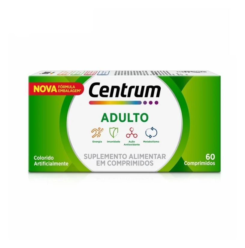 Centrum Suplemento Alimentar Adulto 60 cápsulas