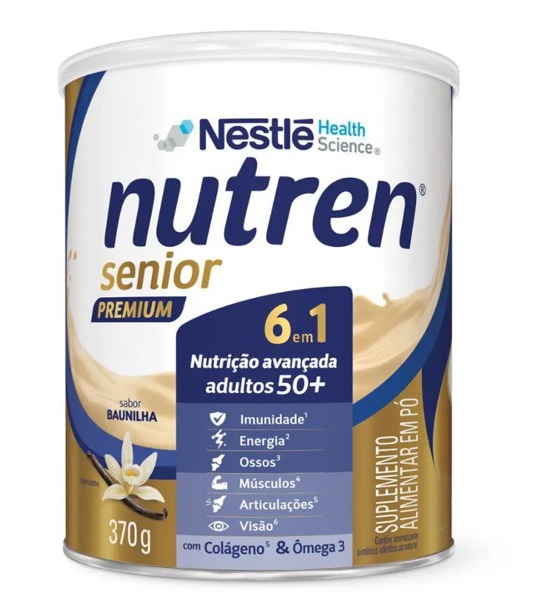 Senior Nutren Premium sabor Baunilha 370g