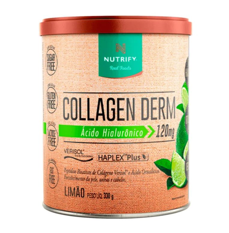 Collagen Colágeno Derm Nutrify sabor Limão 330g