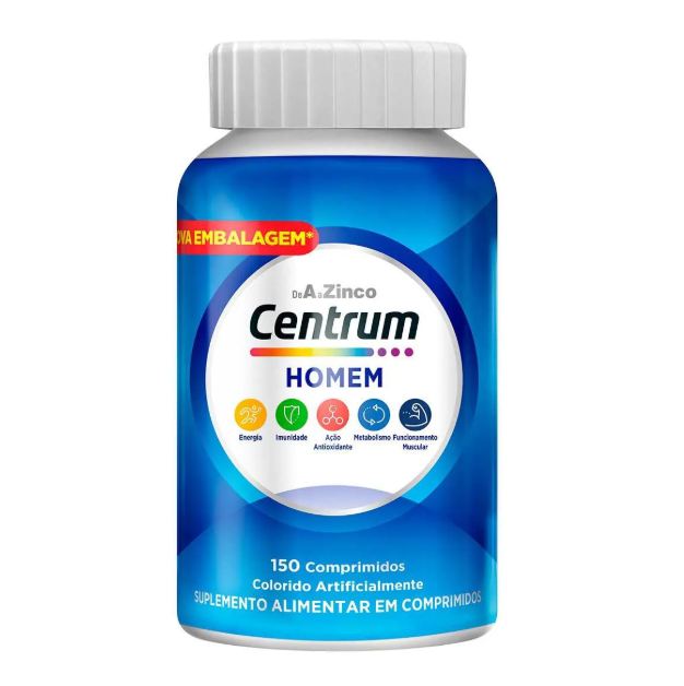 Centrum Suplemento Alimentar Homem 150 Comprimidos