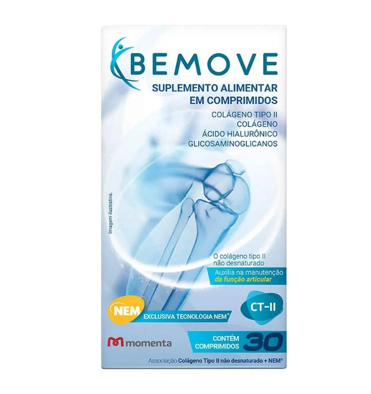 Alimentar Suplemento Bemove 30 Comprimidos