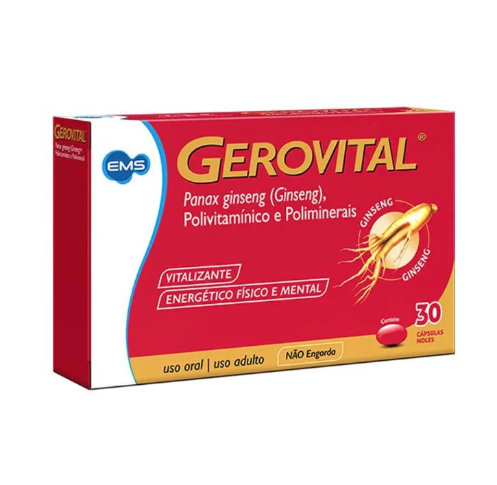 Gerovital Polivitamínico 30 cápsulas