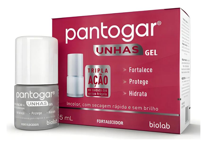 Fortalecedor Gel De Unhas Pantogar 5ml