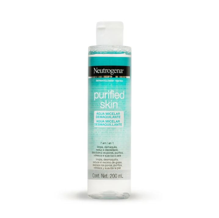 Neutrogena Água Micelar Purified Skin 7 em 1 Demaquilante 200ml