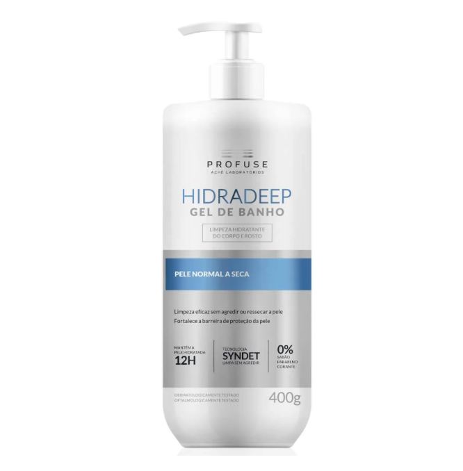 de Gel Banho Profuse Hidradeep Pele Normal a Seca 400ml