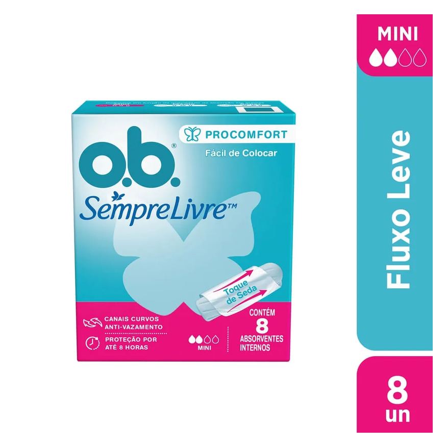 O.b. Absorvente Interno Pro Comfort Mini 8 Unidades