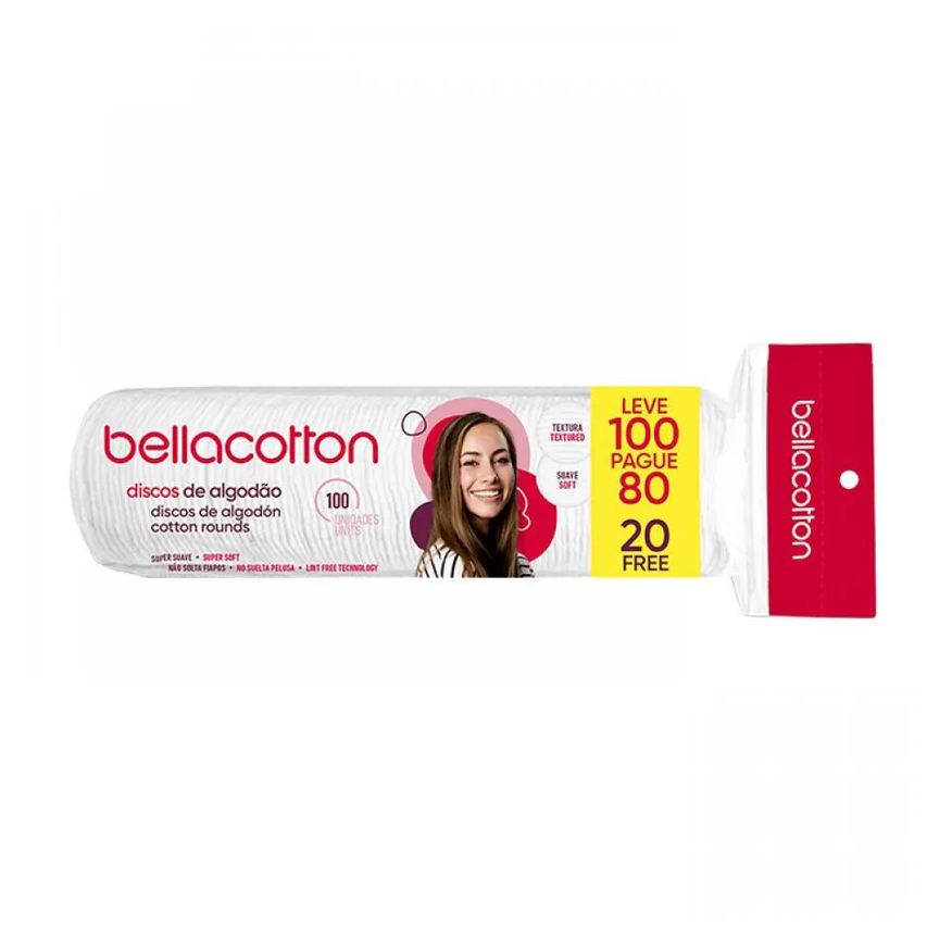 Bella Algodão Cotton Leve 100 Pague 80 Discos
