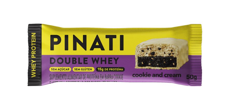 Pinati Barra Double Whey 50g Cookie And Cream
