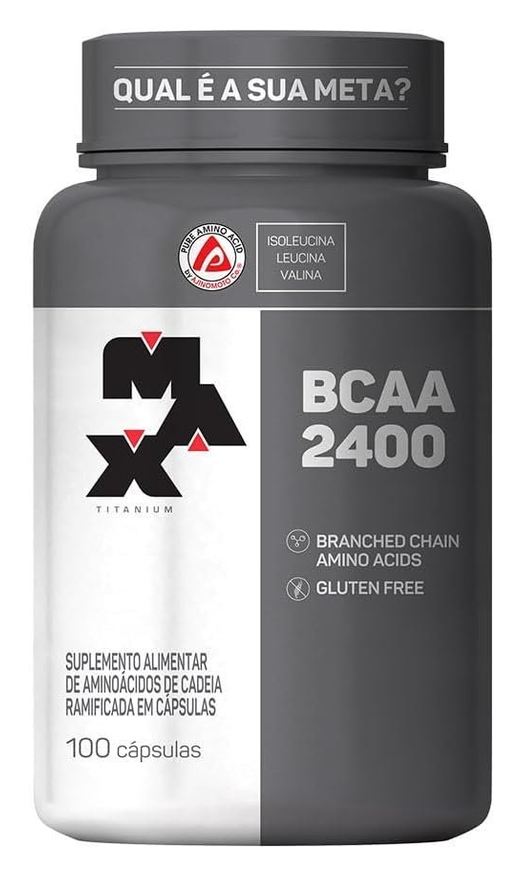Max Titanium BCAA 2400-100 Cápsulas –, Max Titanium