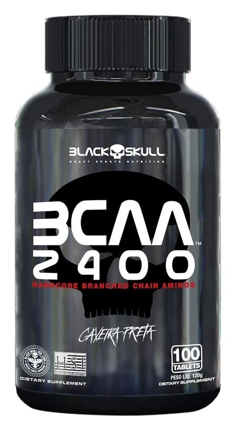 Black Skull Bcaa 2400 – 100 Tabletes –, Black Skull