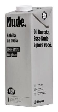 Bebida à Base De Aveia Barista Nude. Caixa 1l