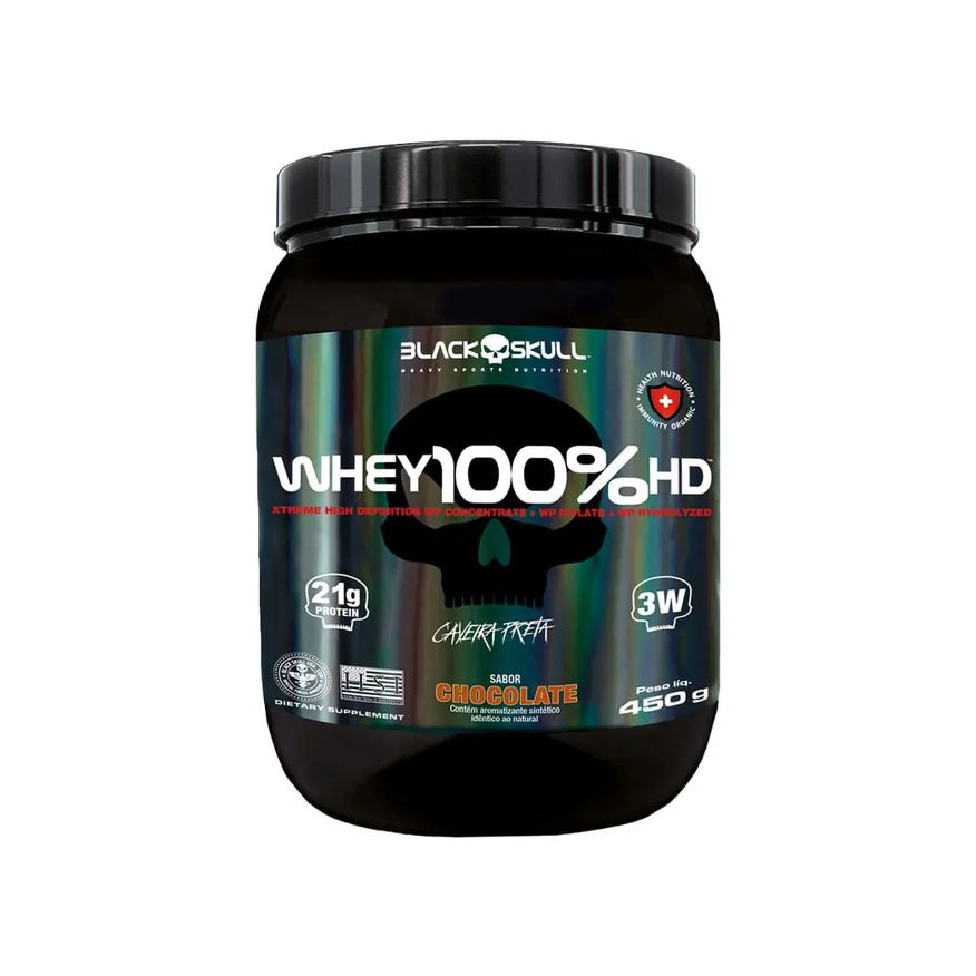 Whey Black 100% Hd 450g Chocolate