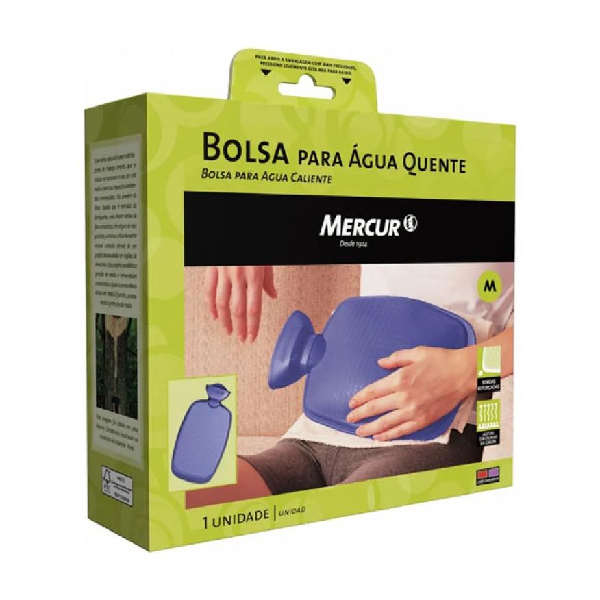 Para Bolsa Água Quente Mercur Lilás Média 1,4l