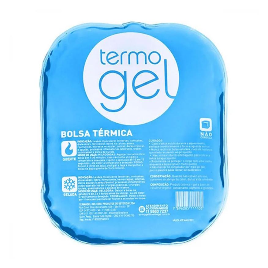 Térmica Bolsa Termogel Crystal Azul 510ml