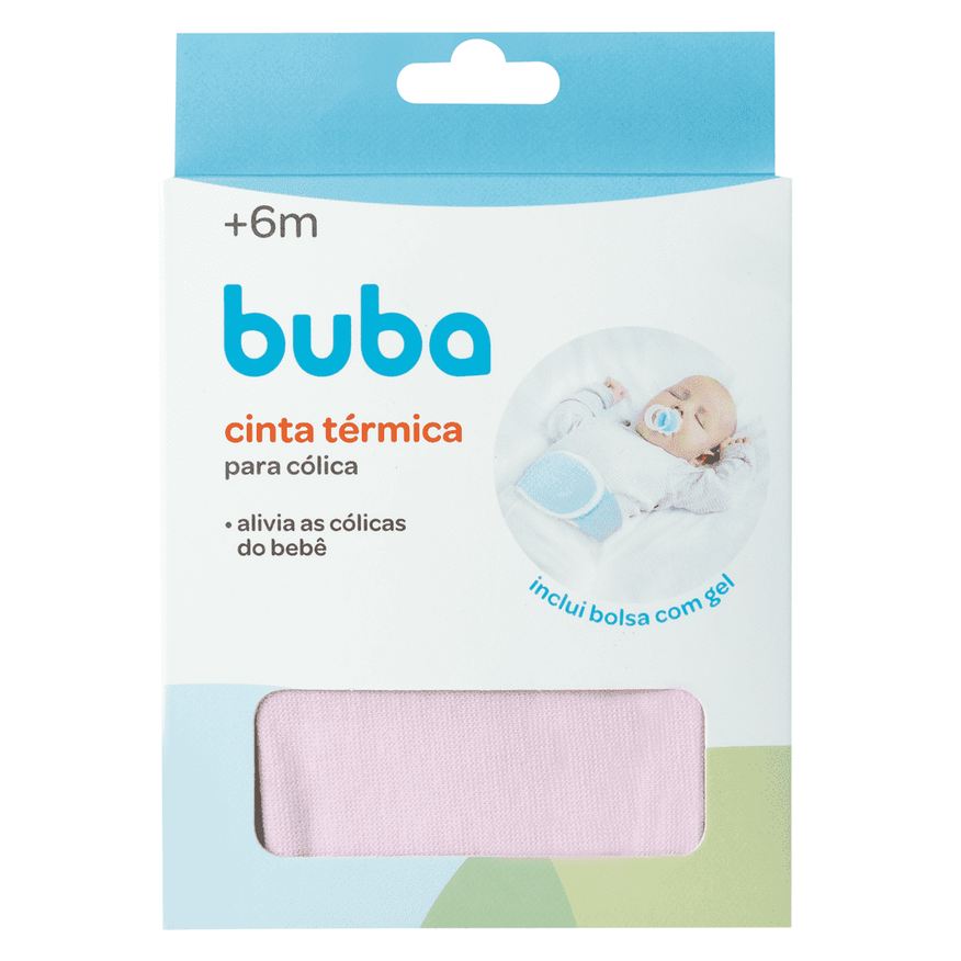 Termica Cinta Para Colica Buba Com 1 Rosa