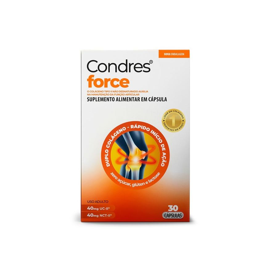 Uc-ii Colágeno + Nct-ii Condres Force 30 Cápsulas