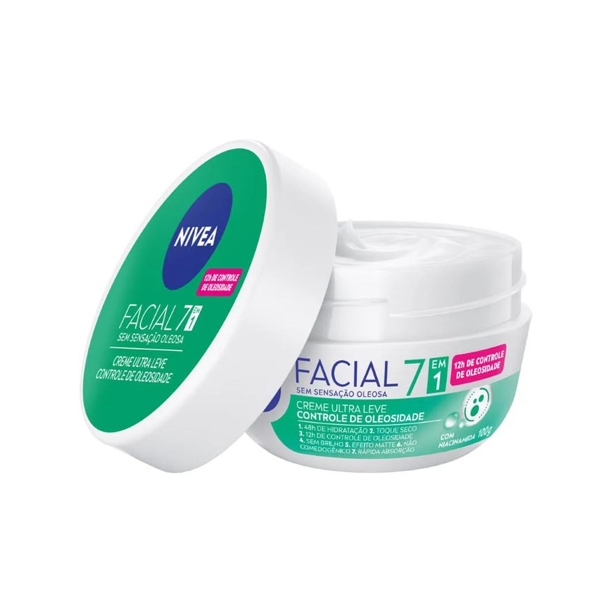 Nivea Creme Facial Controle De Oleosidade 100g
