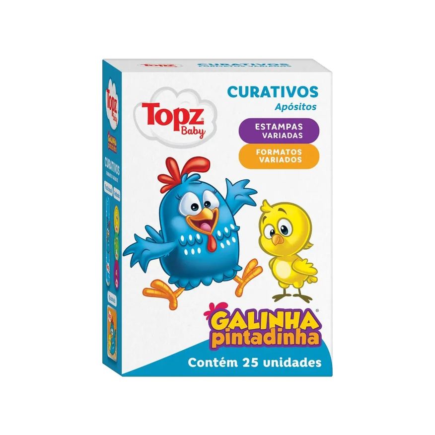 Cremer Curativo Galinha Pintadinha Com 25 Unidades