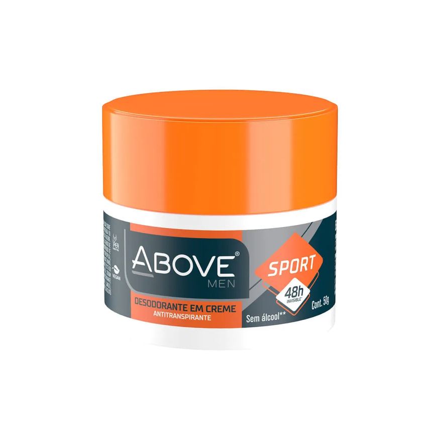 Above Desodorante Masculino Sport 50g Creme