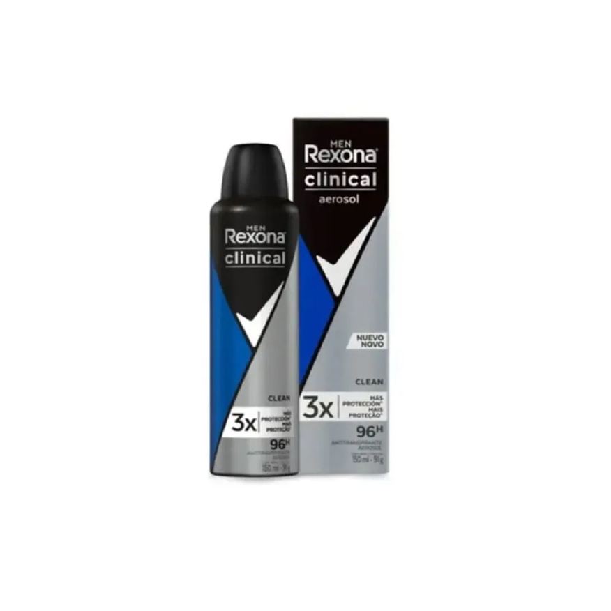 Rexona Desodorante Masculino Clinical Clean 150ml