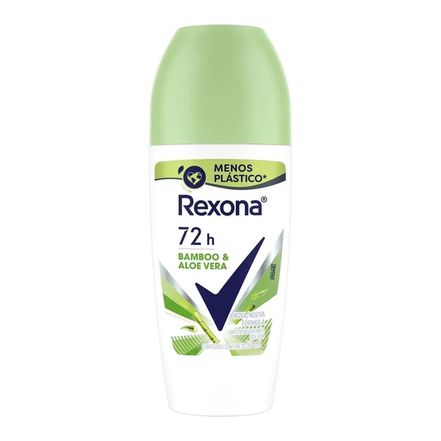 Rexona Desodorante Feminino Roll On Bamboo 50ml