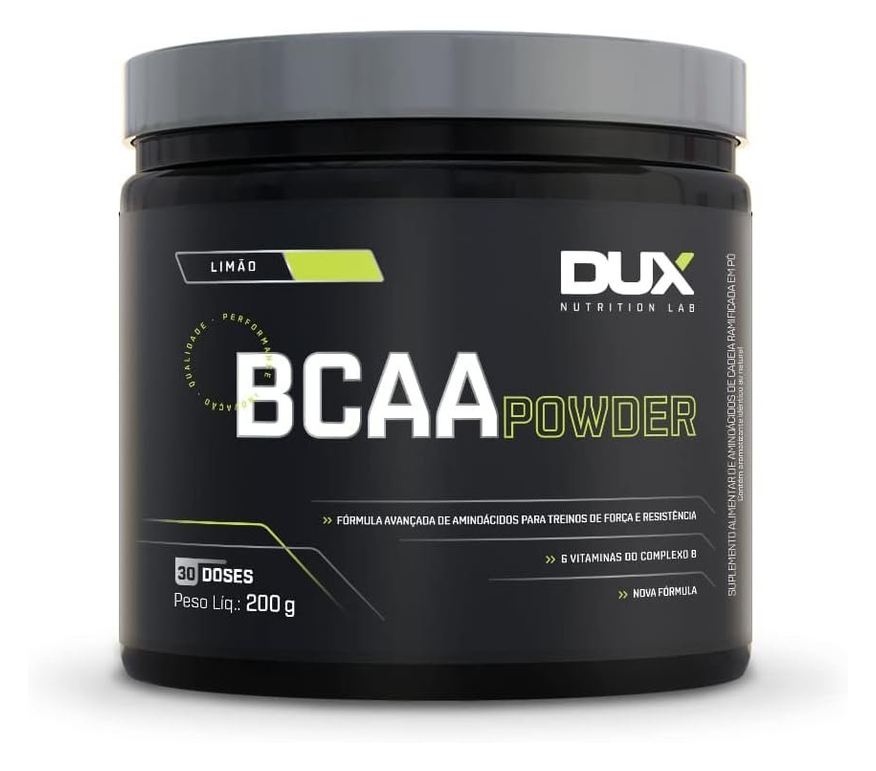 Nutrition Dux Bcaa Powder Limão – Pote 200g