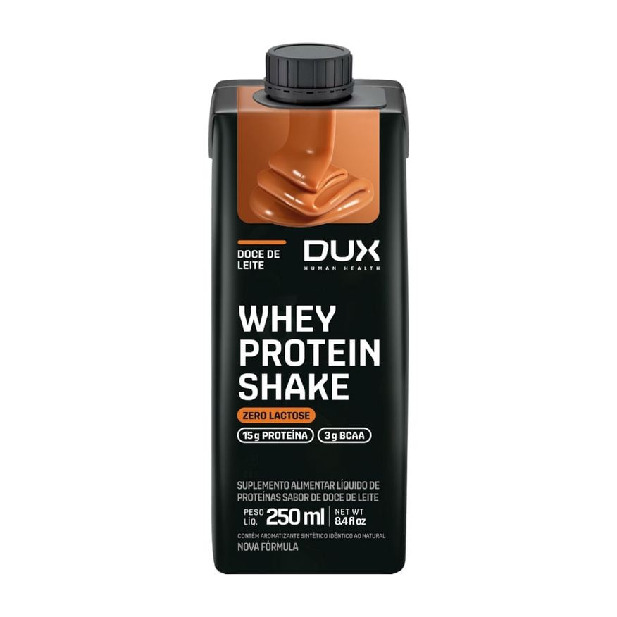 Whey Dux Protein Shake 15g Doce De Leite 250ml