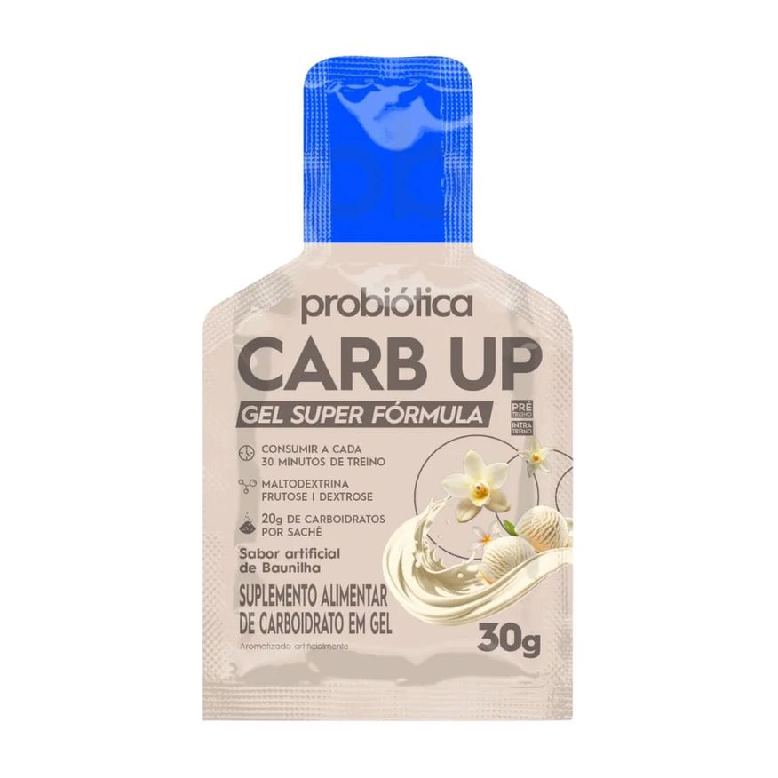 Probiotica Energético Probiótica Carb-up Gel Baunilha 30g