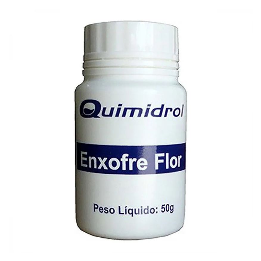 Flor Enxofre Quimidrol 50g