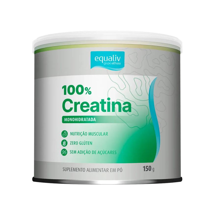 100% Equaliv Creatina Monohidratada 150g