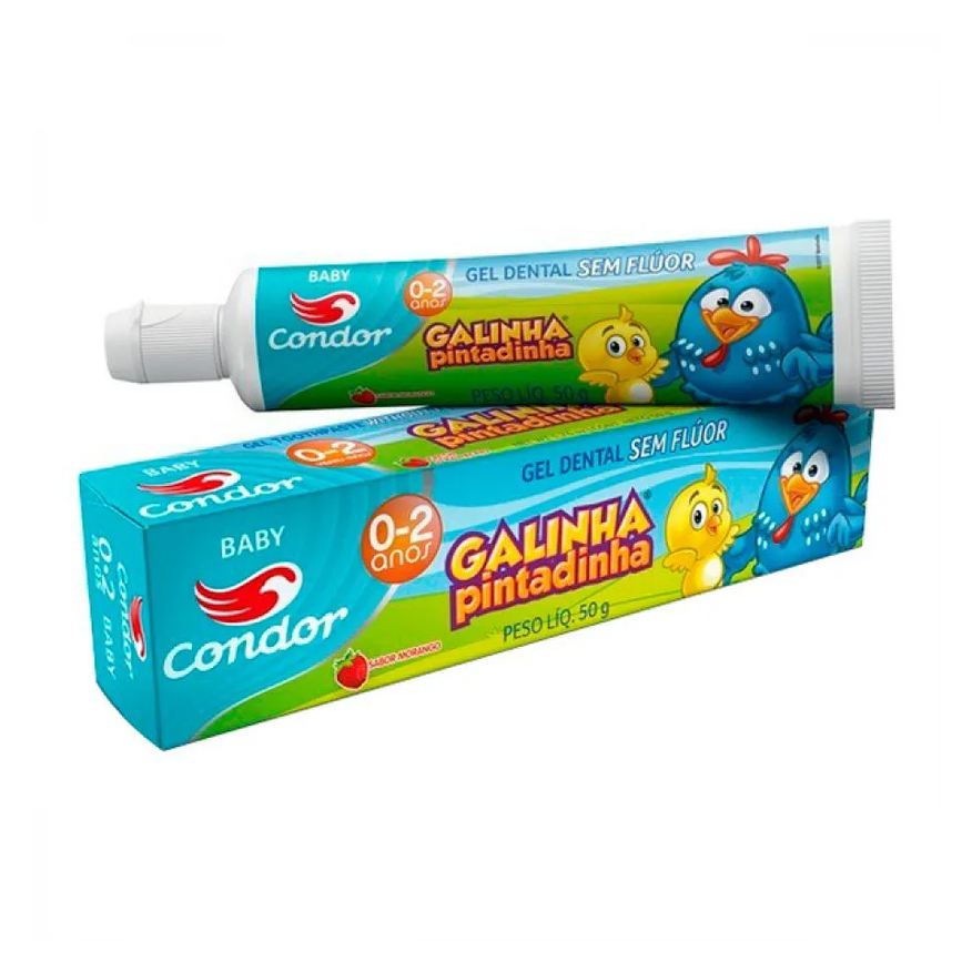 Dental Gel Condor Baby Galinha Pintadinha 50g
