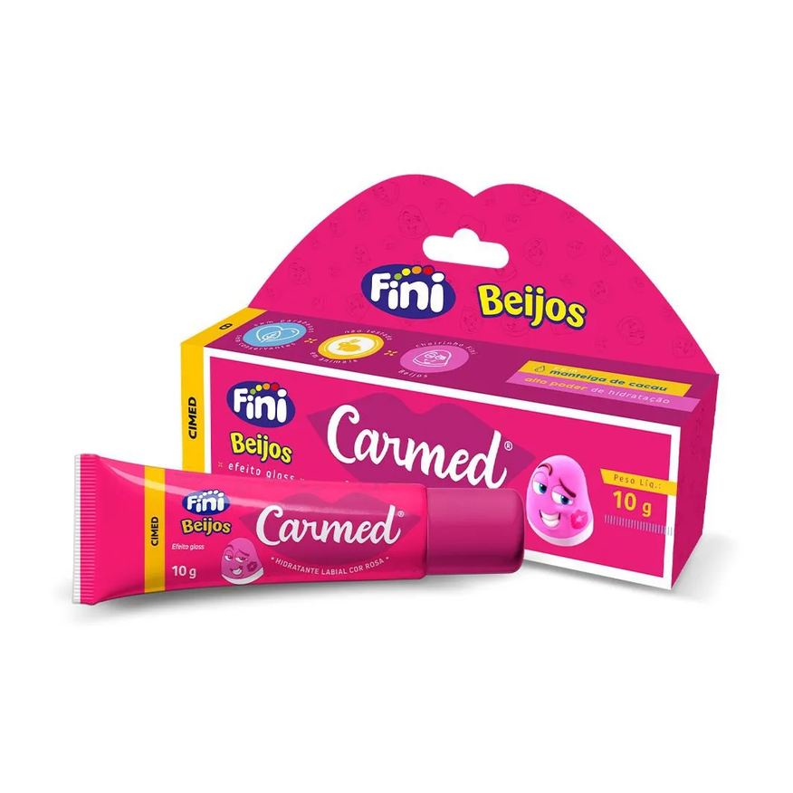 Labial Hidratante Carmed Fini Beijos 10g