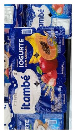 Nan Itambé Iogurte com Cereais Morango Vitamina Banana
