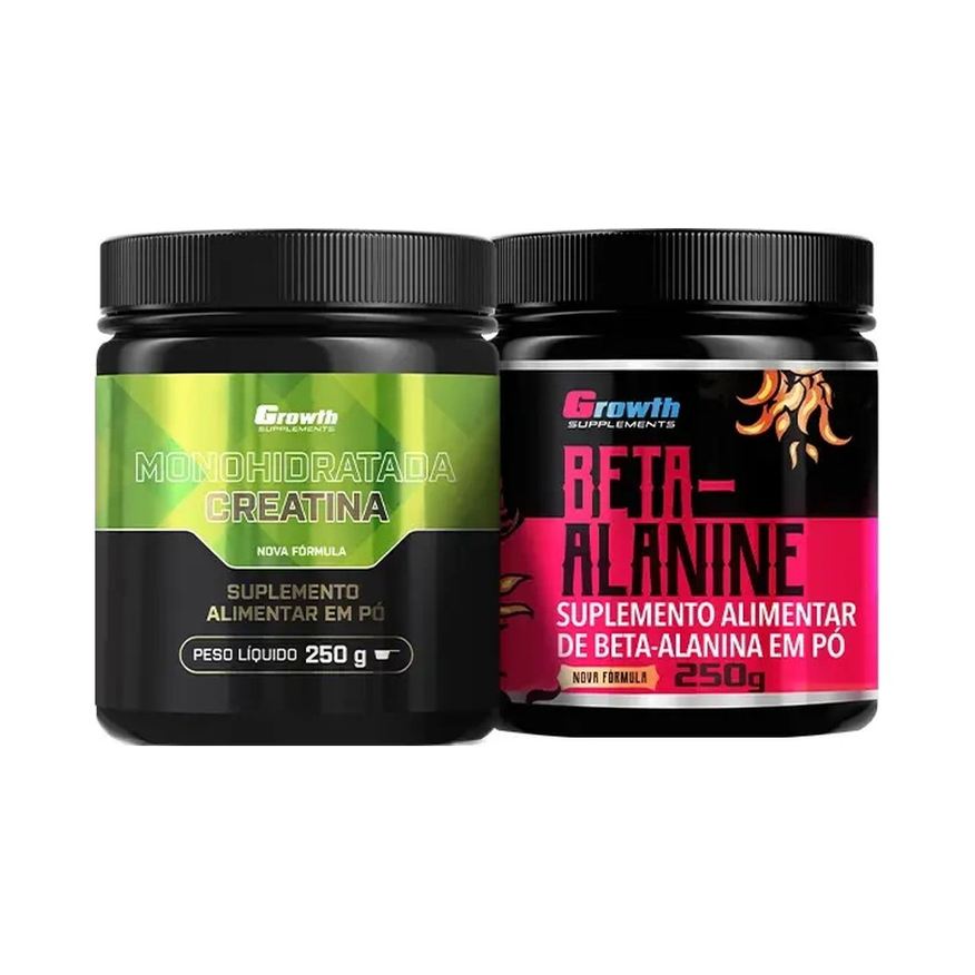 Creatina Kit Monohidrata 250g + Beta Alanina 250g