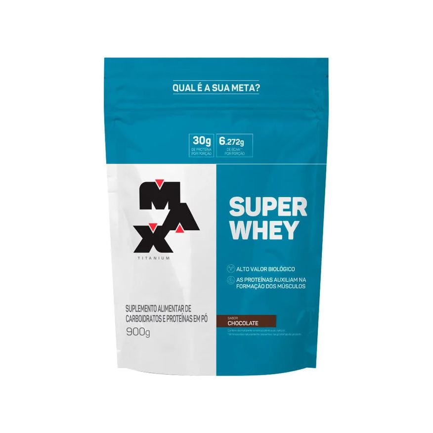 Super Max Whey 900g Chocolate Refil