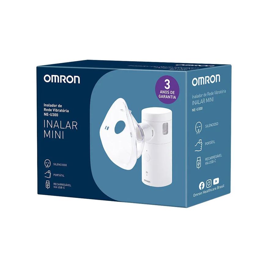 Omron Nebulizador Inalar Mini Ne-u300 Portatil