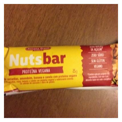 Barra Nutsbar de proteína vegana