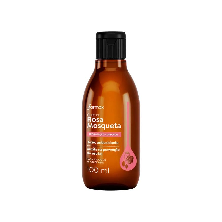 Corporal Oleo Farmax 100ml Rosa Mosqueta