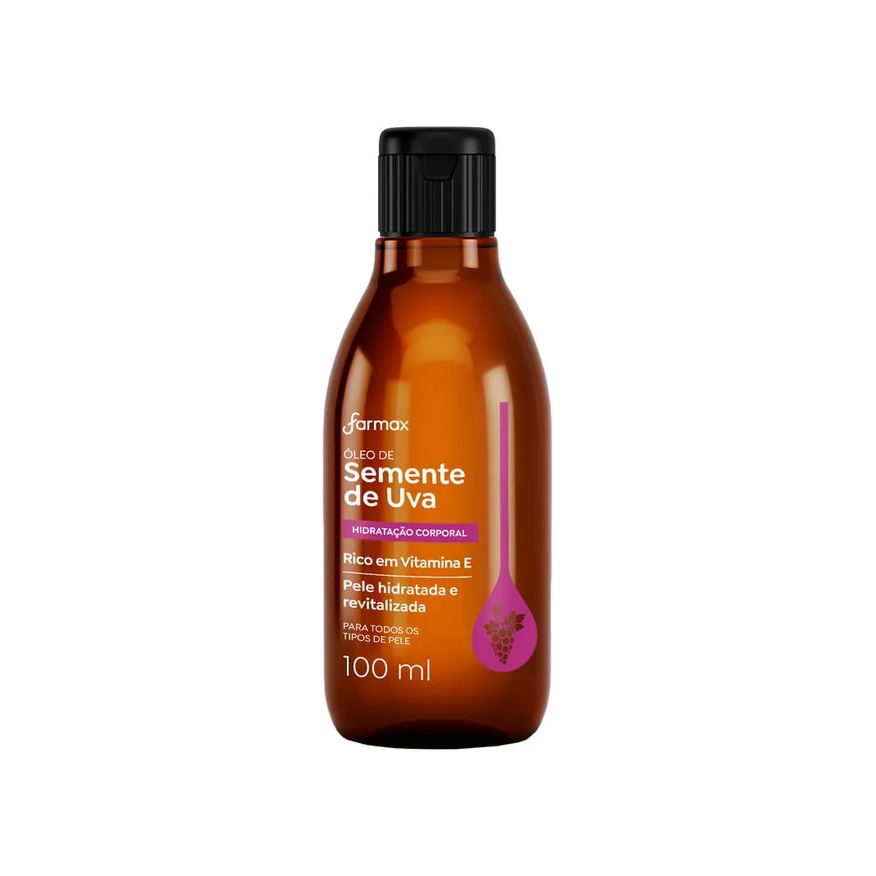 Corporal Oleo Farmax 100ml Semente De Uva